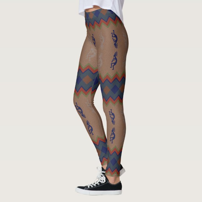 Sydvästra Retro Leggings (Vänster)