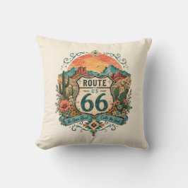 Sydvästra Route 66 Canyon Vista-Accent Kudde