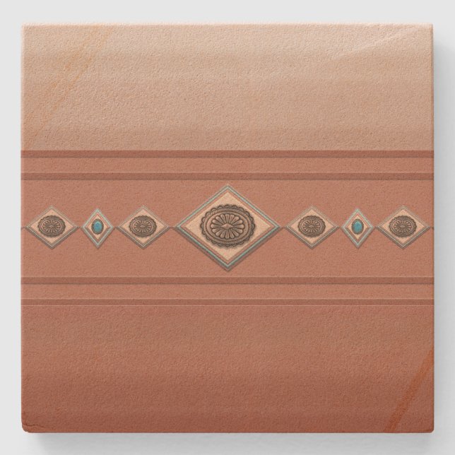 Sydvästra Sandstone Canyon Underlägg Sten (Framsidan)