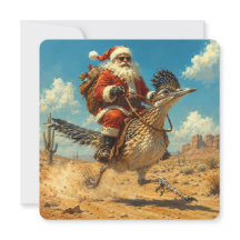 Sydvästra Santa Roadrunner jul