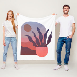 Sydvästra Sol och sydvästra anläggningen Fleecefilt