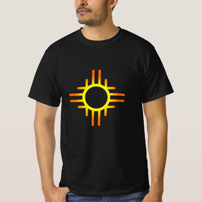 Sydvästra Sol T Shirt (Framsida)