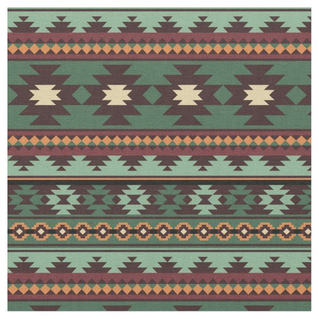 Sydvästra stamens grönt brun tyg (Närbild)