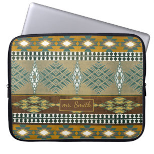 Sydvästra stammen mönster laptop sleeve