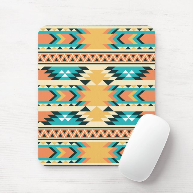 Sydvästra Stil Boho Mönster Musmatta (Med mus)