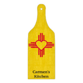 Sydvästra Stil Zia Heart New mexico Guld & Red