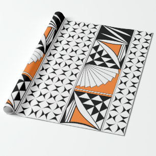 Sydvästra Sunrise i Orange Presentpapper