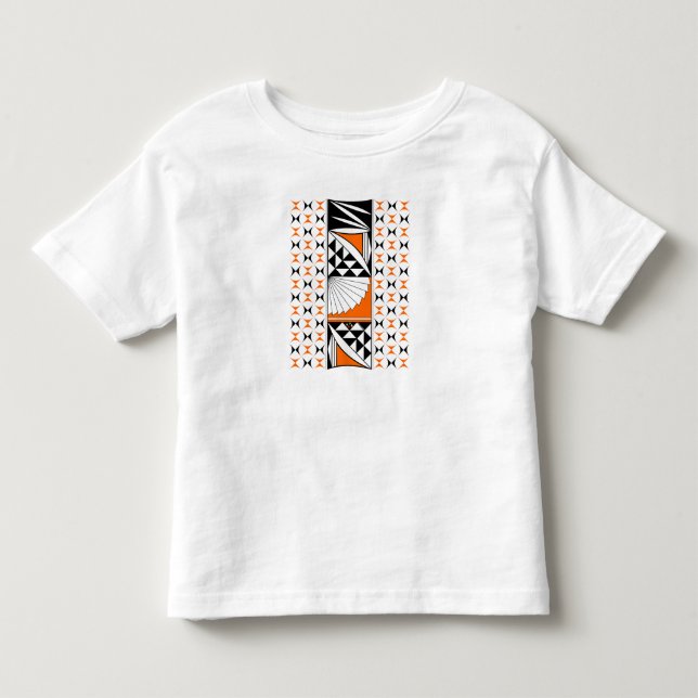 Sydvästra Sunrise i Orange T Shirt (Framsida)
