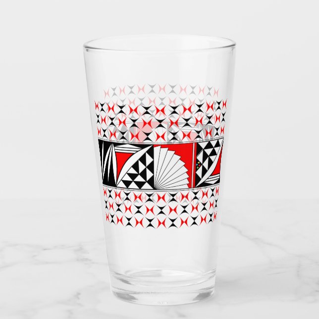 Sydvästra Sunrise i Red Glaskopp (Framsida)