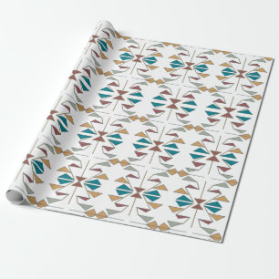 Sydvästra triangeln Mönster design Presentpapper