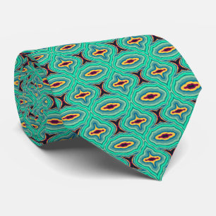 Sydvästra Tropical Boho Chic Geode Mönster Art Slips