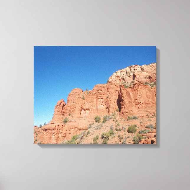 Sydvästra USA, bergigt landskap Canvastryck (Framsida)