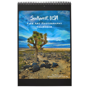 Sydvästra USA Fine Art Photography 2027 Kalender