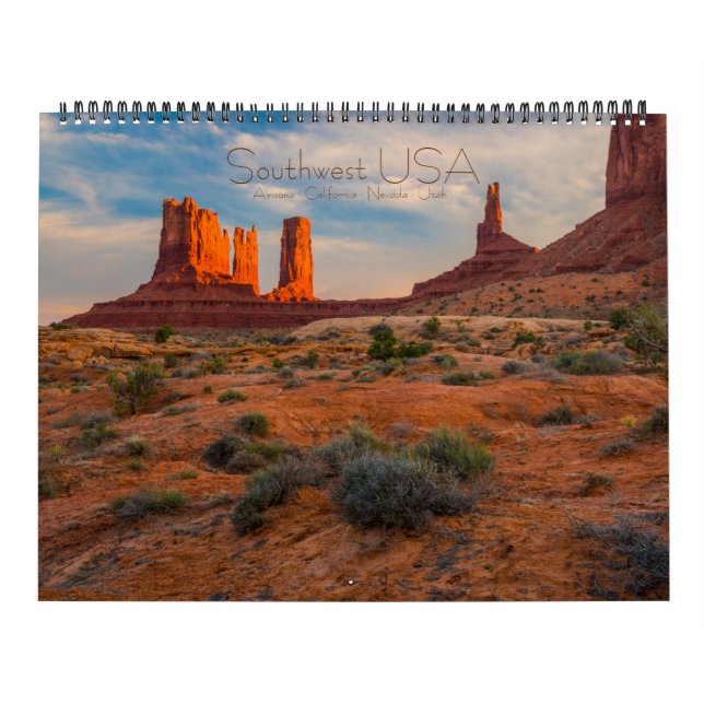 Sydvästra USA Kalender (Omslag)
