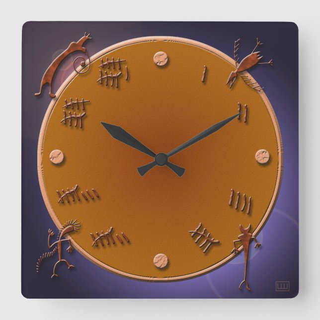 Sydvästra väggklocka (Framsida)