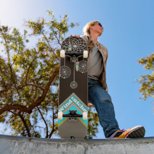 sydvästra Vinden Catcher DD-brödskateboard Mini Skateboard Bräda 18,5 Cm