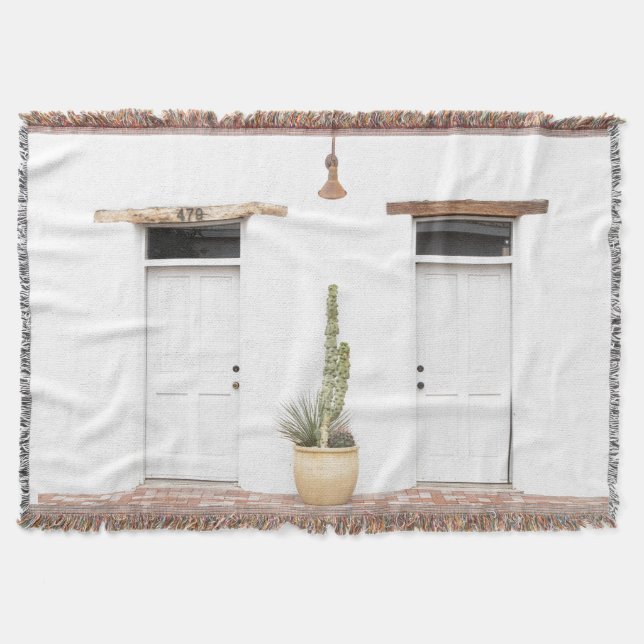 Sydvästra vita posten filt (Framsidan)