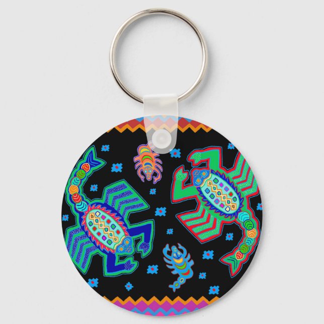 Sydvästskorpioner på min mur nyckelring (Framsida)