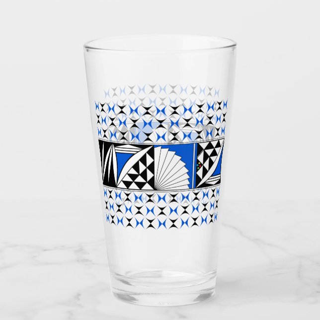 Sydvästsoluppgången i Blue Glaskopp (Framsida)