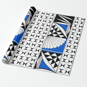 Sydvästsoluppgången i Blue Presentpapper