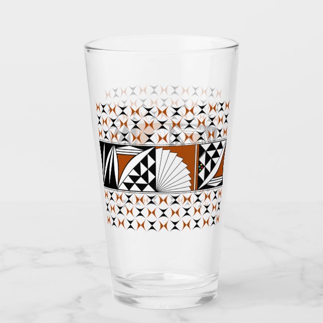 Sydvästsoluppgången i Rust Glaskopp (Framsida)