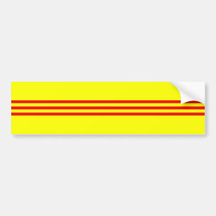 Sydvietnamesiska Flagga Bildekal