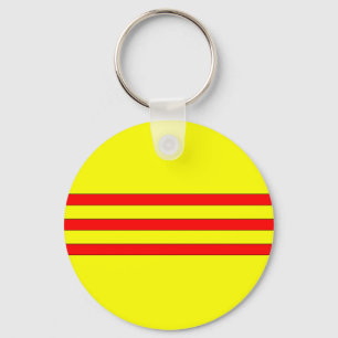 Sydvietnamesiska Flagga Nyckelring
