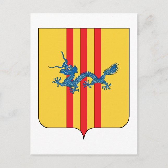 Sydvietnamesiska Jackar om Arm Vykort (Framsida)