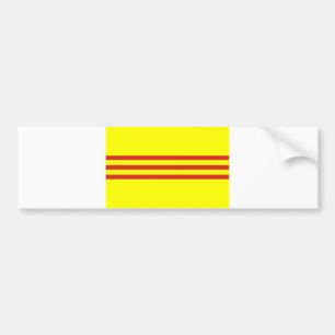 Sydvietnamns etniska flagga bildekal
