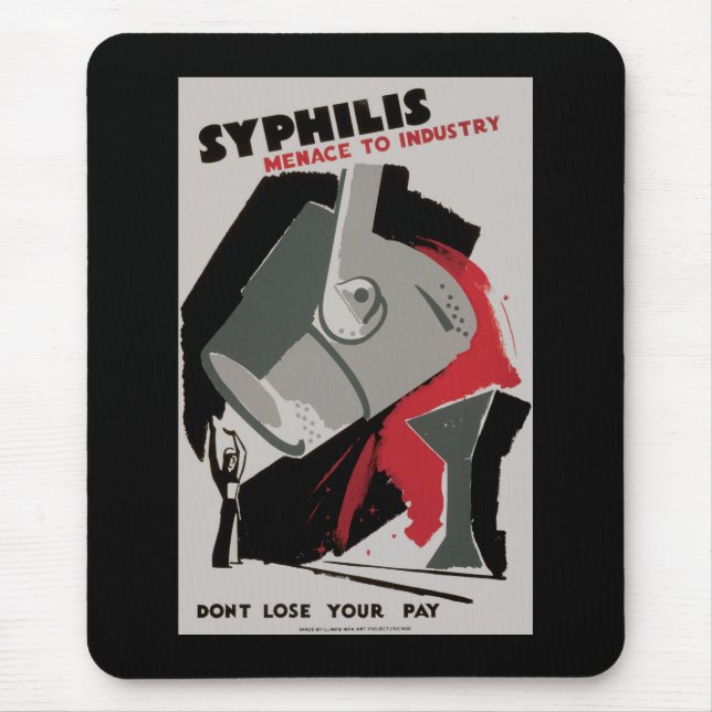 Syfilis ~ Menace to Industry Musmatta (Framsidan)