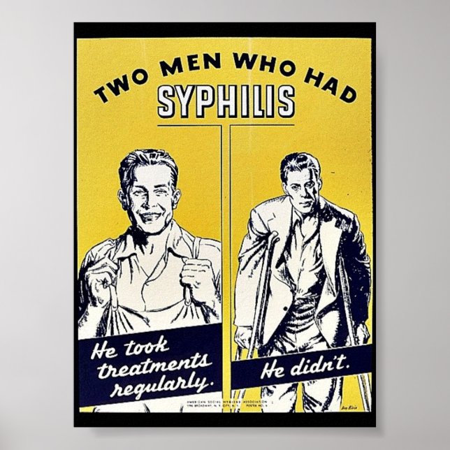 Syfilis Poster (Framsidan)