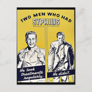 Syfilis Vykort