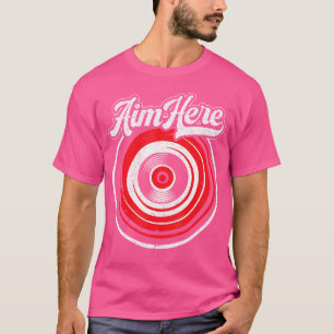 Syfta här Piltavla Pilkastning Sport T Shirt