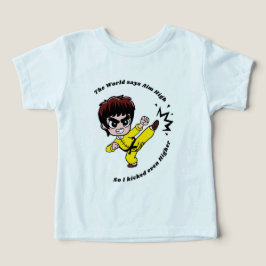 Syfta på Tecknad med hög kute T Shirt