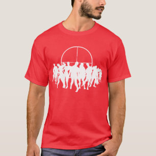 syfte 4 de head zombiesna - röd skjorta t-shirt