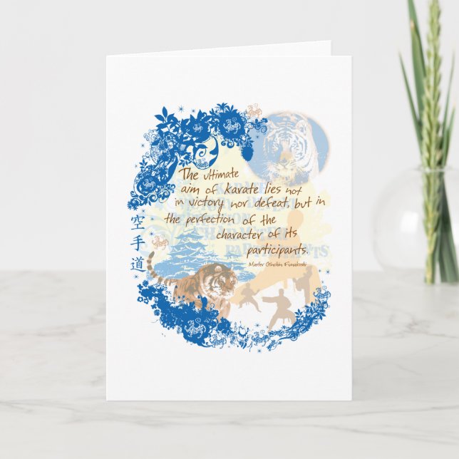 Syfte av Karate Kort (Framsida)