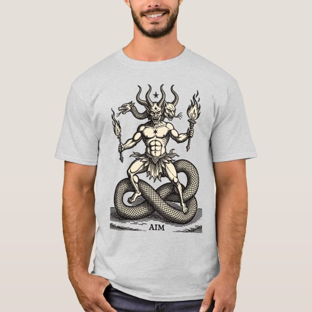 Syfte Bringare av den brinnande facklan T Shirt (Framsida)