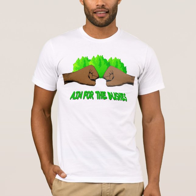 Syfte för buskarna tee shirt (Framsida)