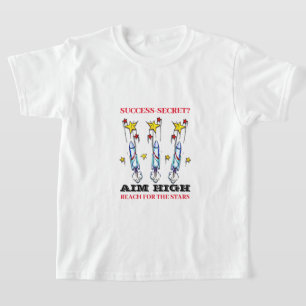 Syfte hög reach för stjärnans raketer T-Shir T Shirt