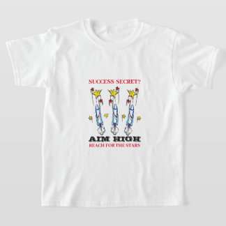 Syfte hög reach för stjärnans raketer T-Shir T Shirt