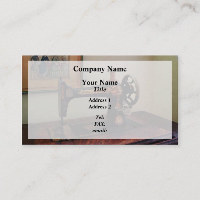 Syfte Maskin och litografi Visitkort (Framsida)