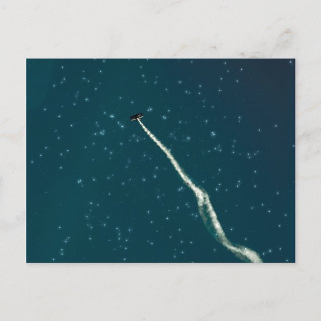 Syfte mot stjärnor vykort (Framsida)