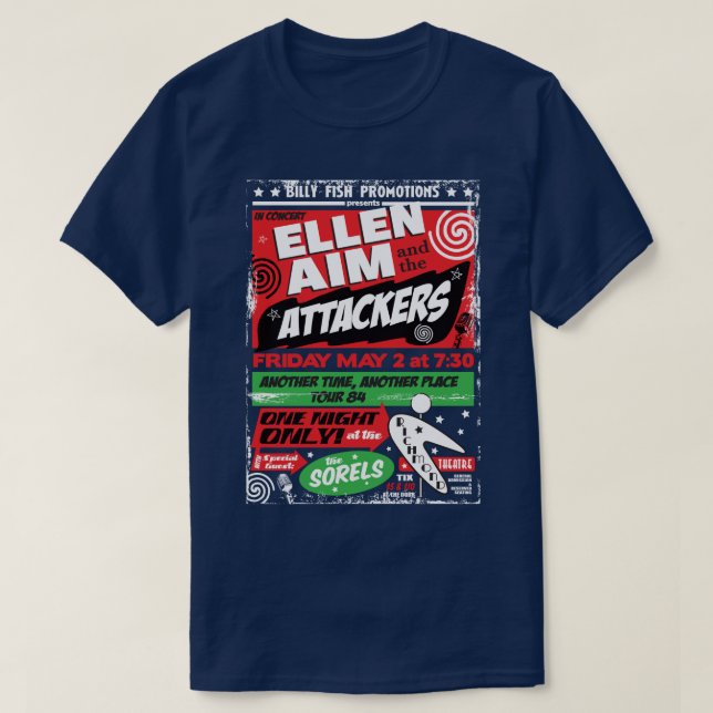 Syfte och angriparna t shirt (Design framsida)