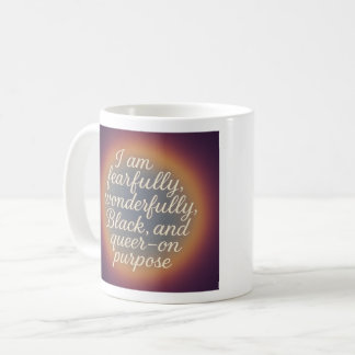 Syfte: Svart, Queer och Divine Kaffemugg