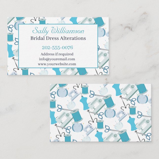 Syftningsändringar Visitkort (Fram/baksida)