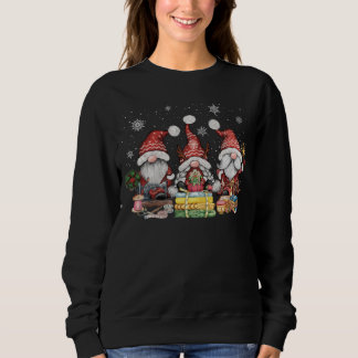 Sygnomer: tre kviltgnomer Julafton Gift för T Shirt