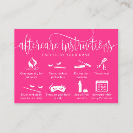 Sykoner för moderna ögonfransförlängningar efter h visitkort