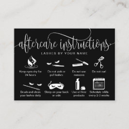 Sykoner för moderna ögonfransförlängningar efter h visitkort