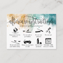 Sykoner för moderna ögonfransförlängningar efter h visitkort