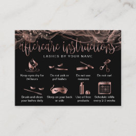 Sykoner för moderna ögonfransförlängningar efter h visitkort